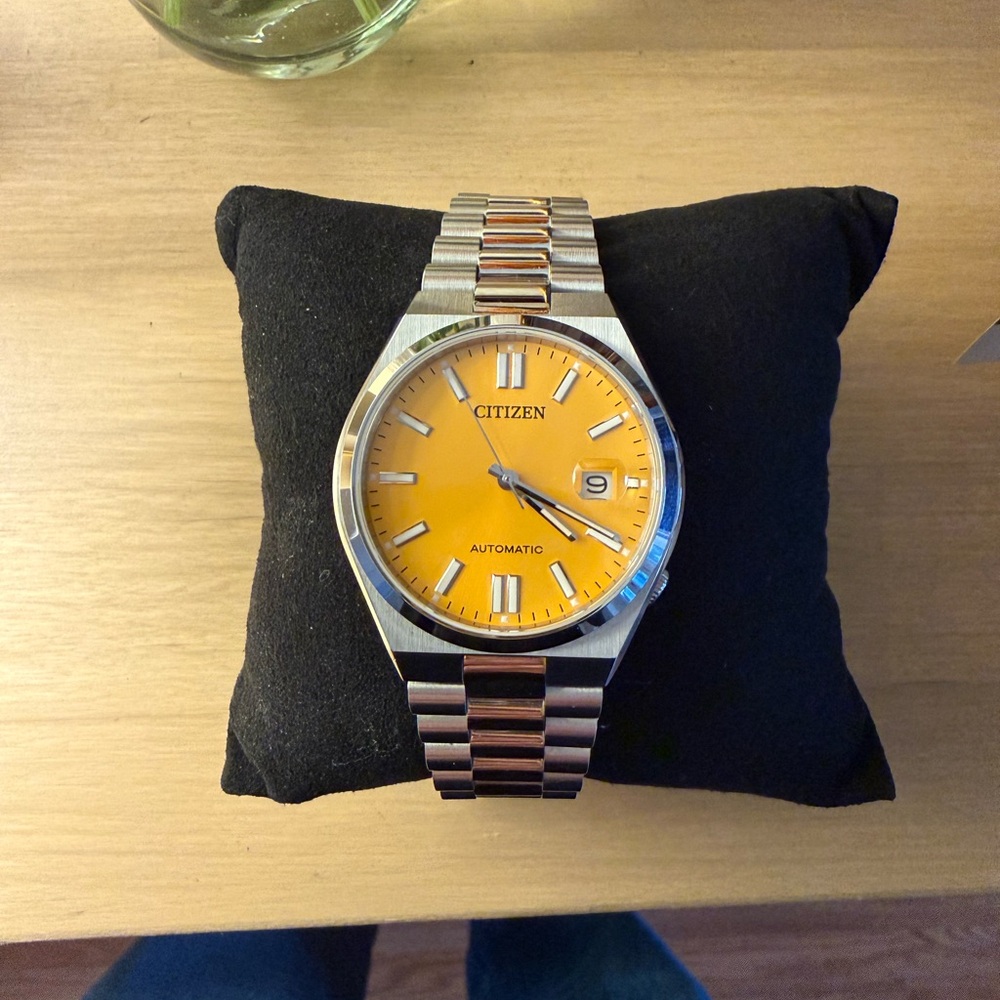 Citizen TSUYOSA (Yellow Dial)
